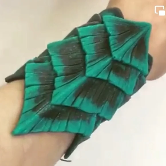 Tinkercast dragon cuffs - Picture 2 of 14